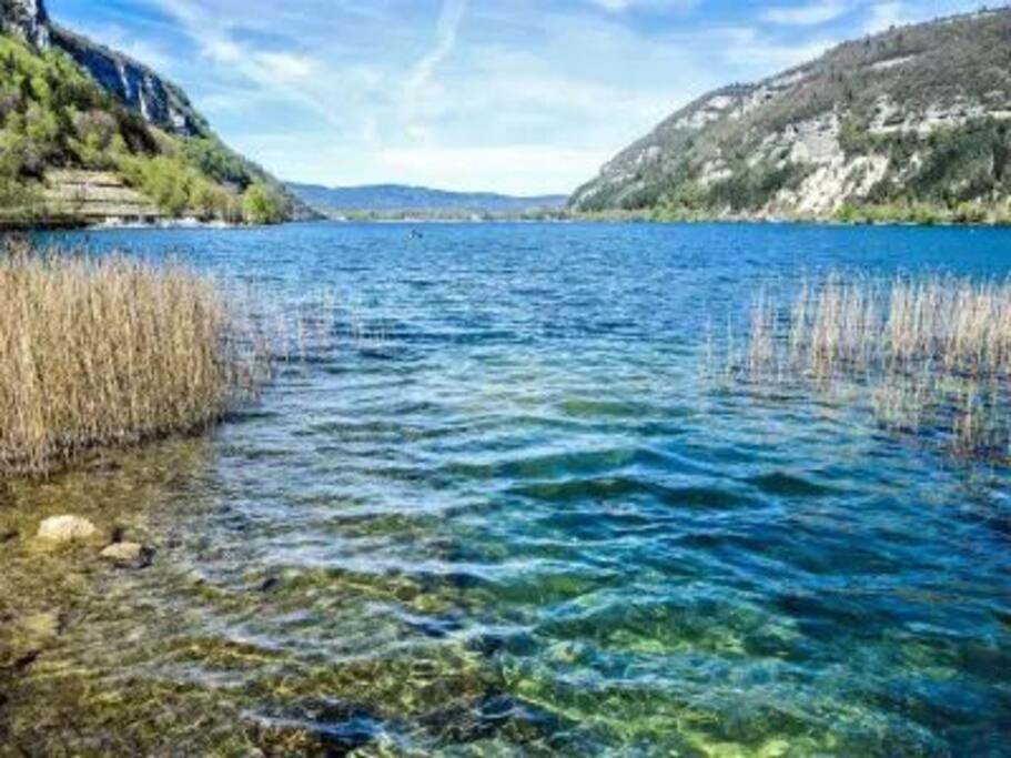 Joli Appartement En Face De Lac Nantua Ngoại thất bức ảnh