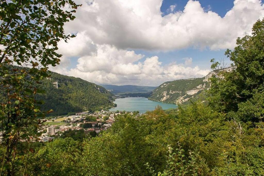 Joli Appartement En Face De Lac Nantua Ngoại thất bức ảnh